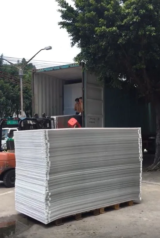 2.1x5.8m Folha de policarbonato com retardador de chama UL94 V-0 7