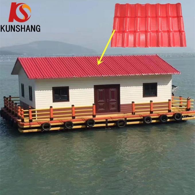 China Manufacturer′s UV-Resistant PVC Roofing Tile Modern Design ASA Synthetic Resin Tile for Spanish Villa House Project