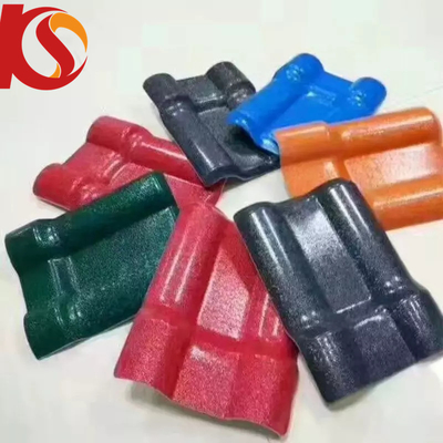 Chapa de telhado espanhol revestida de PVC ASA