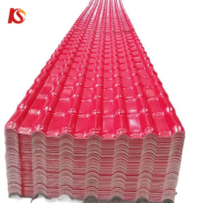 High Weatherability Spanish PVC Roof Tile Featuring Flame Retardant ASA Coating and Composite Heat Insulating Layer for Protection