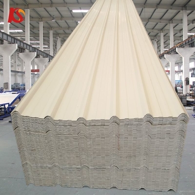 Folha de telhado corrugada de PVC/UPVC trapezoide para proteção à prova d'água e de choques em 1130mm 1360mm 1070mm 900mm Tamanhos