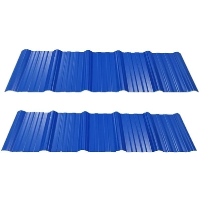 Chapas de telhado de UPVC de alta resistência vermelho de tijolo com revestimento ASA colorido e OEM Sim