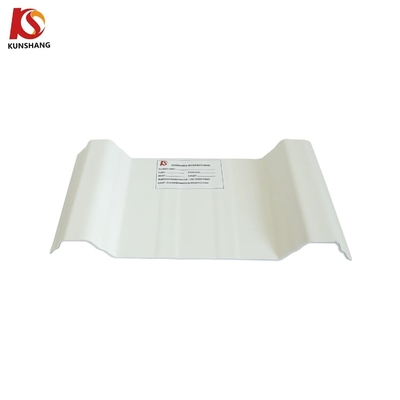 4 camadas ASA revestimento PVC Trapezoidal chapas de telhado ASA Branco superfície UPVC chapa de telhado com espessura de 1,5-3,0 mm