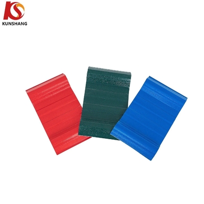 4 camadas ASA revestimento PVC Trapezoidal chapas de telhado ASA Branco superfície UPVC chapa de telhado com espessura de 1,5-3,0 mm