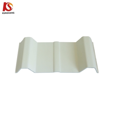 Folha de telhado laminada de PVC teja corrugada de UPVC simples e durável