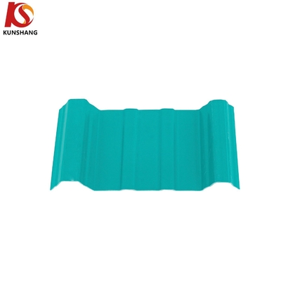 Fornecer chapa corrugada de PVC/UPVC colorida em telhados simples