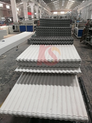 Estilo industrial ASA PVC telhado de telhado UPVC material materiais de construção Folha de telhado 2.000kg Peso bruto 1130mmx11800mm