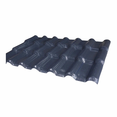 1050mm*11826mm PVC Teja Espanola Espanhol ASA Revestimento de resina sintética Chapa de azulejos Perfeito para azulejos S e acessível