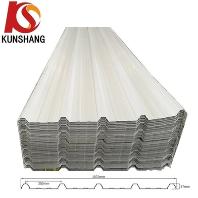 Tamanho do pacote 35.00cm * 30.00cm * 15.00cm Acessível PVC / UPVC chapa de telhado Material de construção de telhado Trapezoide