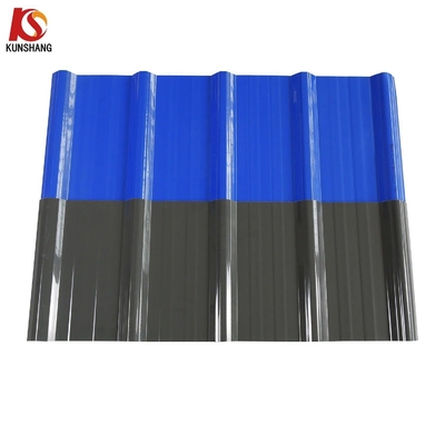Tamanho do pacote 35.00cm * 30.00cm * 15.00cm Acessível PVC / UPVC chapa de telhado Material de construção de telhado Trapezoide
