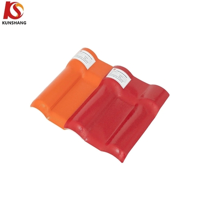 ASA Revestimento PVC telhado de telhado de resina sintética 1050mm largura para fácil carregamento e soluções de telhado atraentes