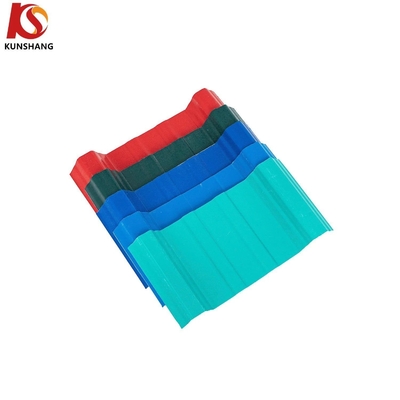 930mm Largura ASA revestimento PVC Lamina De Tejas Cor customizada UPVC Roofing Sheet com OEM