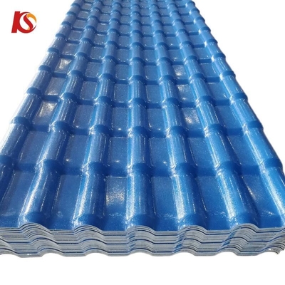 Excelente desempenho anti-carga S azulejos PVC folha de telhado com 10 anos de cor duradoura e desempenho durável