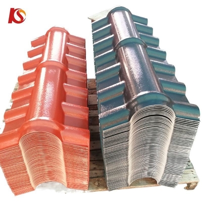 Folhas de telhado de telhado de PVC ASA ligeiras e resistentes às intempéries para resinas sintéticas de villas