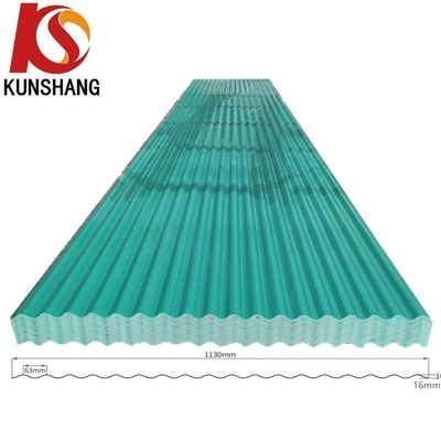 1.5-3.0mm espessura chapa de telhado APVC para armazém plástico onda trapezoidal Teja PVC UPVC material de construção