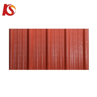 Folhas de telhado corrugadas de UPVC simples Chapas de telhado em pacote Tamanho 35.00cm * 30.00cm * 15.00cm com material