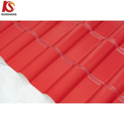 Proteção contra incêndio agrícola acessível B1 ASA/PVC Chapas de chapas de telhado de plástico para cobertura durável e duradoura