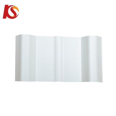 Chapas de telhado de PVC de plástico transparente azul simples Chapa de telhado corrugada de UPVC para requisitos do cliente
