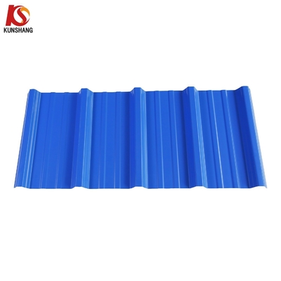 Folhas coloridas de telhado de plástico de PVC corrugado de Tejas de 930 mm de largura para as necessidades dos clientes