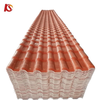 Resina sintética ASA azulejo de parede exterior espanhol Lamina De PVC Teja Folha de telhado 35.00cm * 30.00cm * 15.00cm Tamanho do pacote