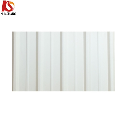 Telhas de telhado ondulado trapezoidal amarelo à prova de fogo 900 mm-1360 mm com desempenho duradouro