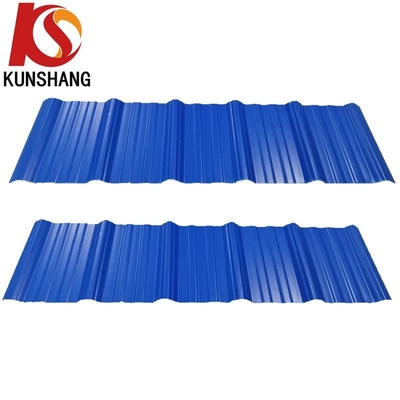 Material de construção de cor estável UPVC telhas de chapa corrugada e pacote durável Tamanho 35.00cm * 30.00cm * 15.00cm