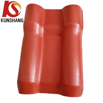 2.3-3.0MM Chapa de telhado de resina sintética resistente ao calor ASA telhado de telhado de telhado espanhol resistente ao calor durável -40 70 Celsius