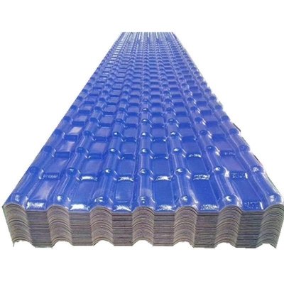 39259000 Código H.S PVC ASA Chapa de telhado de edifício com 30 anos de vida útil 35.00cm * 30.00cm * 15.00cm Tamanho do pacote e retalho
