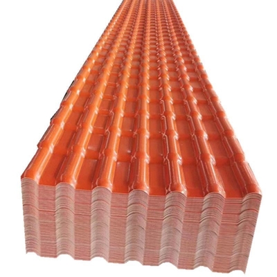 39259000 Código H.S PVC ASA Chapa de telhado de edifício com 30 anos de vida útil 35.00cm * 30.00cm * 15.00cm Tamanho do pacote e retalho