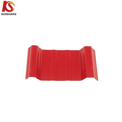 2.000kg Pacote Peso Bruto Folha de telhado corrugada de PVC/UPVC para isolamento térmico em materiais de construção Painel de plástico leve