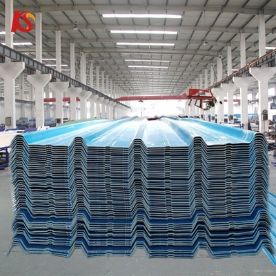 900mm Largura Trapezoidal folhas de onda de cor de plástico ASA PVC folha de telhado para clientes OEM