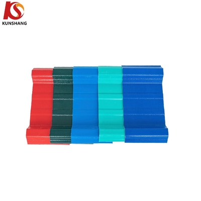 900mm Largura Trapezoidal folhas de onda de cor de plástico ASA PVC folha de telhado para clientes OEM