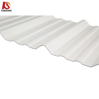Telhas de telhado simples PVC plástico corrugado UPVC folha de telhado Trapezoidal telha largura 910mm para suas necessidades do cliente