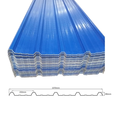 Material de construção colorido telhas de telhado de plástico PVC Tejas Laminas 1.5mm-3.0mm UPVC telhado / chapa de telhado para os requisitos do cliente