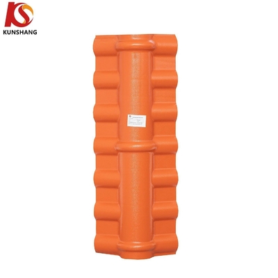 Resistência a intempéries PVC telhado 880mm 1050mm 4 camadas ASA revestido estilo espanhol Teja Precio para solução de telhado residencial