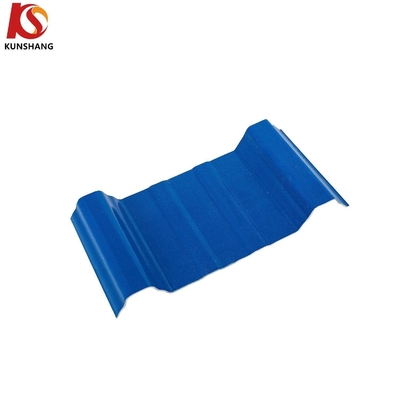 Folha de telhado de PVC trapezoidal colorido personalizado ASA telhados de superfície para casa / armazém de edifícios / personalizado