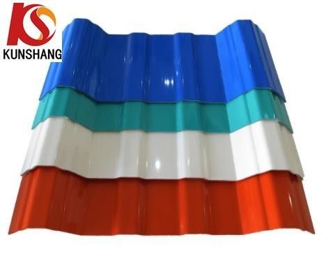 Tamanho personalizado PVC telhados em várias cores com vida útil e 2.000 kg de peso bruto do pacote em terra-cotta
