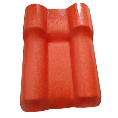 Listagem de materiais de construção ASA Resina telhado sintético telhado com espessura de 2,3-3,0 mm e 10 anos de duração de cor