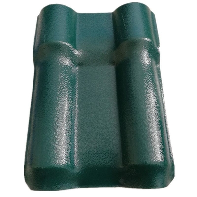 Listagem de materiais de construção ASA Resina telhado sintético telhado com espessura de 2,3-3,0 mm e 10 anos de duração de cor