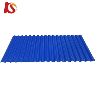Telhas de PVC coloridas de 1,5 a 3,0 mm espessura 900 mm-1360 mm Vida útil para necessidades industriais e tradicionais