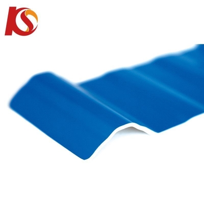 Telhas de PVC coloridas de 1,5 a 3,0 mm espessura 900 mm-1360 mm Vida útil para necessidades industriais e tradicionais