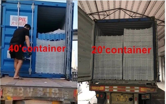 Chapa de telhado de laminas de PVC Teja UPVC