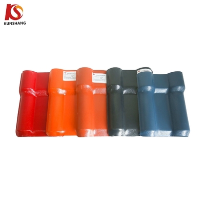 Telhados corrugados de resina sintética ASA PVC de longa duração e de baixa manutenção para hotéis Código H.S. 39259000
