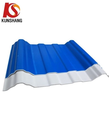 Folhas de telhado corrugadas de UPVC ecológicas em várias cores e tamanhos 900mm-1360mm para soluções de telhado sustentáveis