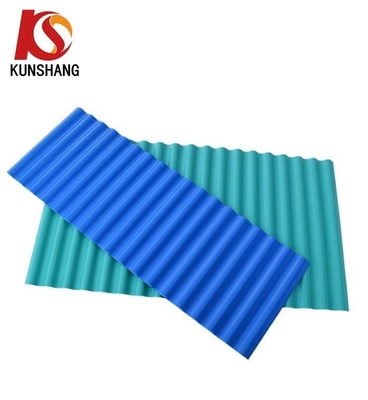 Resistente a intempéries ASA UPVC Roofing Wave Sheet para Home Package Tamanho 220.00cm * 113.00cm * 15.00cm Fácil de Instalação