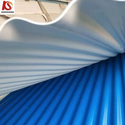 Resistente a intempéries ASA UPVC Roofing Wave Sheet para Home Package Tamanho 220.00cm * 113.00cm * 15.00cm Fácil de Instalação