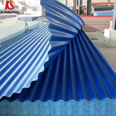 Resistente a intempéries ASA UPVC Roofing Wave Sheet para Home Package Tamanho 220.00cm * 113.00cm * 15.00cm Fácil de Instalação