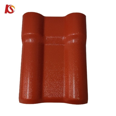 Telha de resina ASA resistente ao fogo e à água com cor duradoura de 15 anos Código H.S. 39259000 comprimento personalizado