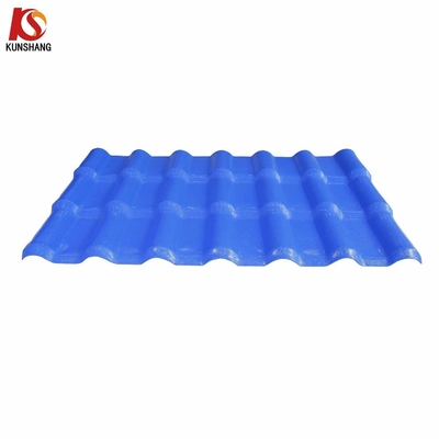 S Chapas de carregamento Quantidade 4500-6000m2 por contêiner 1050mm Folha de telhado ASA Cobertura Folhas de telhado ASA PVC Espanhol Chapa de resina sintética