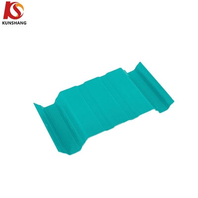Folhas de telhado corrugadas de UPVC anti-corrosivo e insonorizado ASA para telhados simples com 700.000 kg de peso bruto do pacote